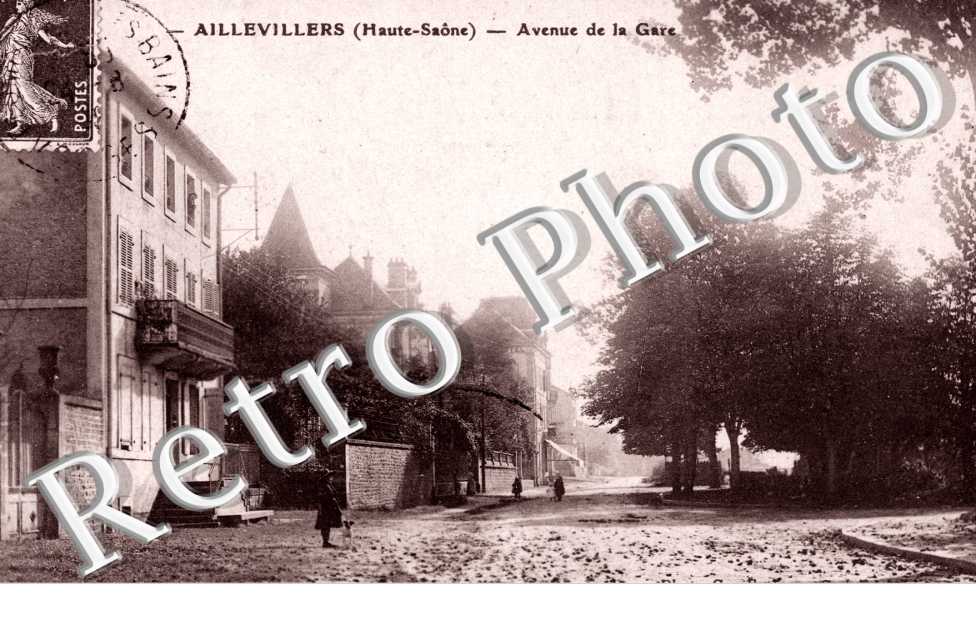 Aillevillers, Avenue de la Gare