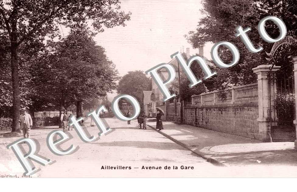 Aillevillers, Avenue de la Gare