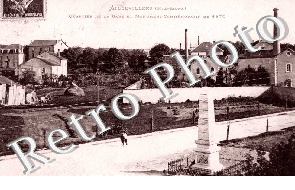 Quartier de la Gare et Monument Commemoratif de 1870
