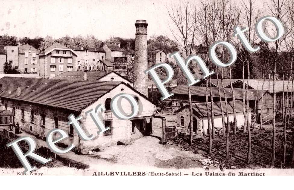 Aillevillers, les Usines du Martinet