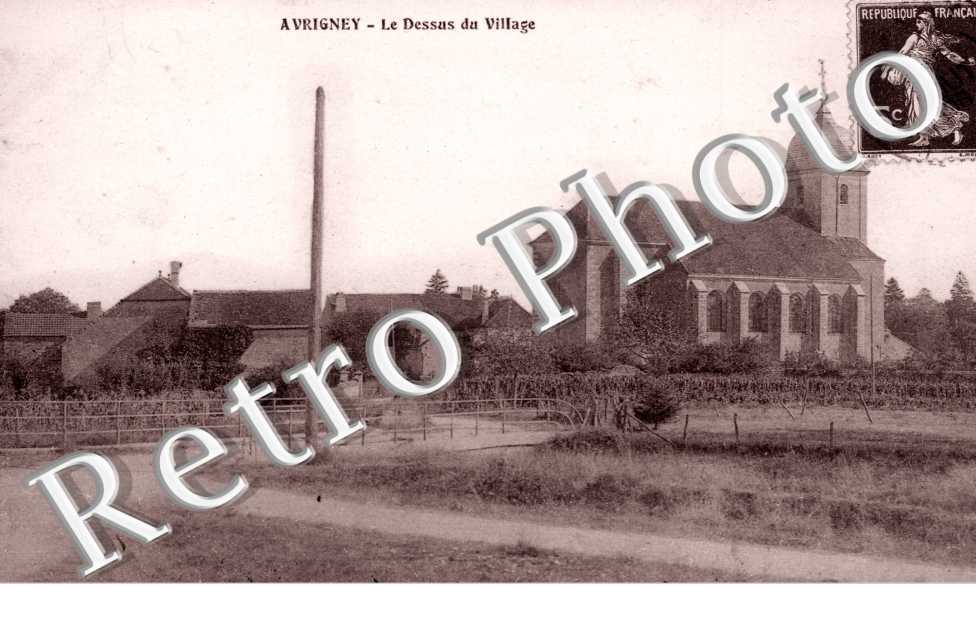 le dessus du village