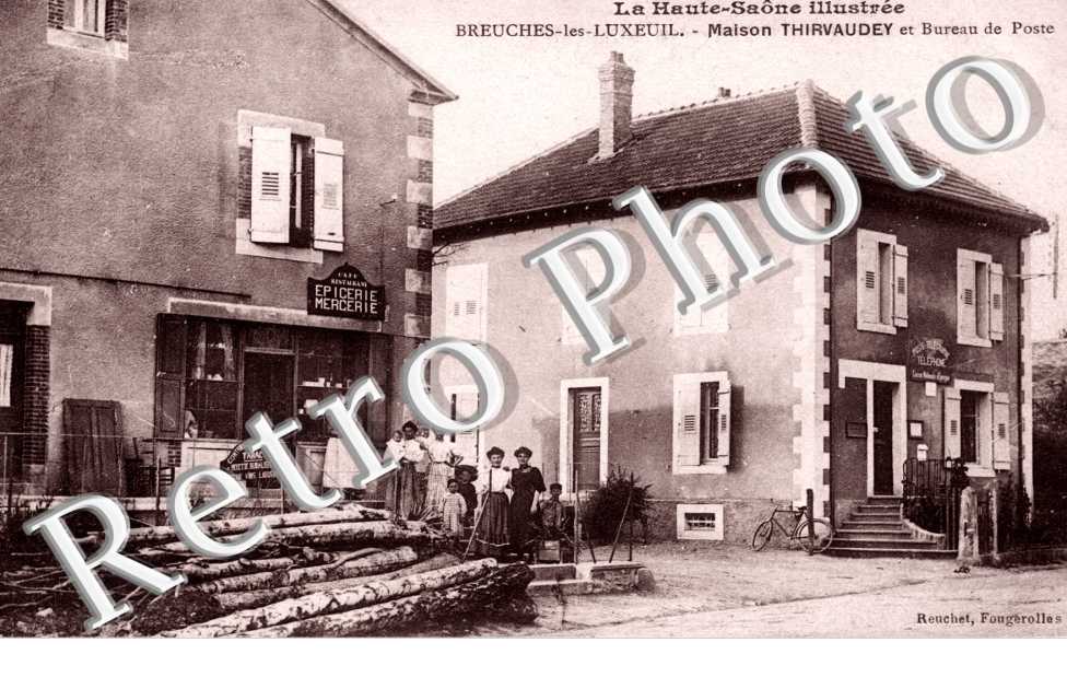 Maison Thirvaudey et bureau de poste