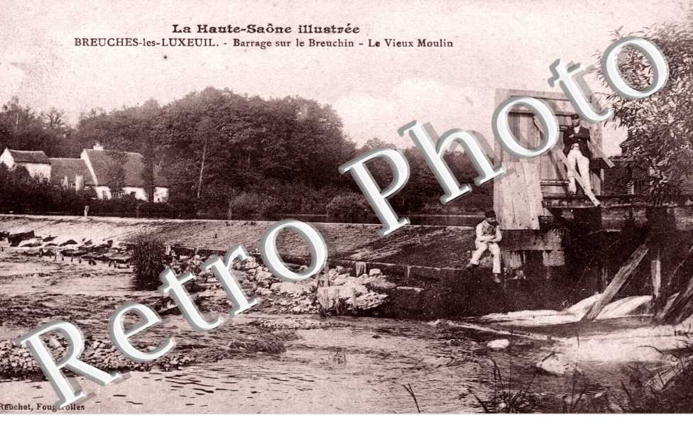 barrage sur le Breuchin - le vieux moulin