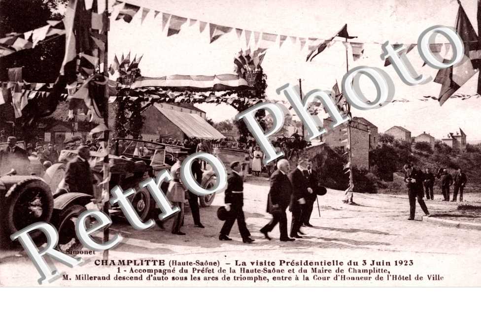 la visite presidentielle du 3 juin 1923
