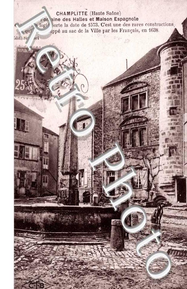 Maison espagnole, Fontaine des Halles