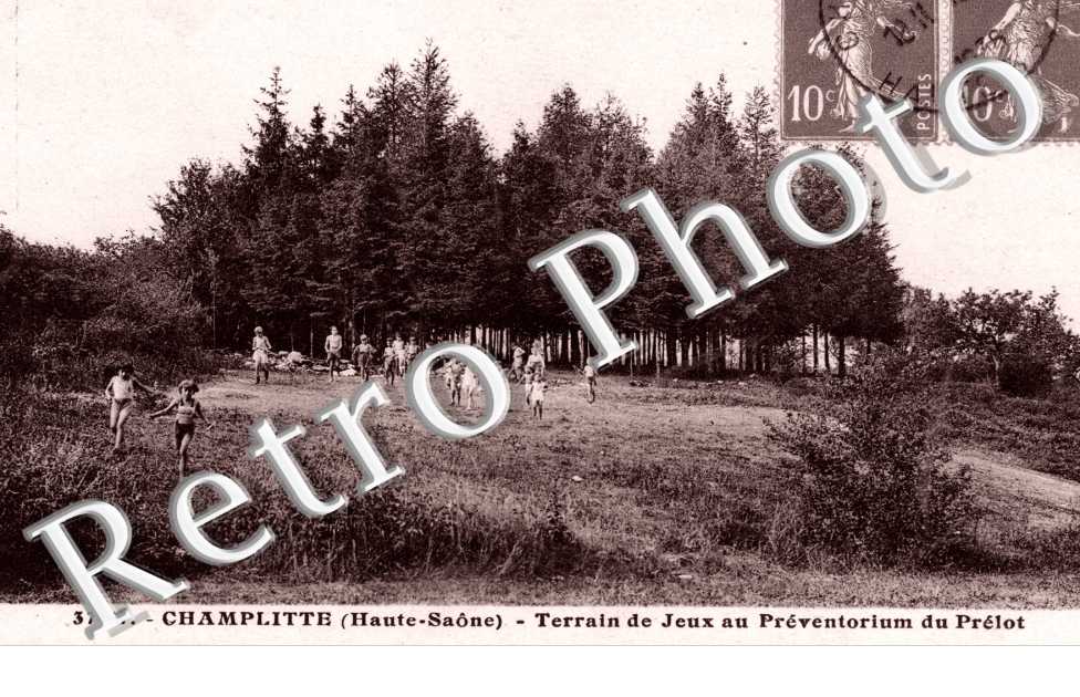 terrain de jeux au preventorium du prelot
