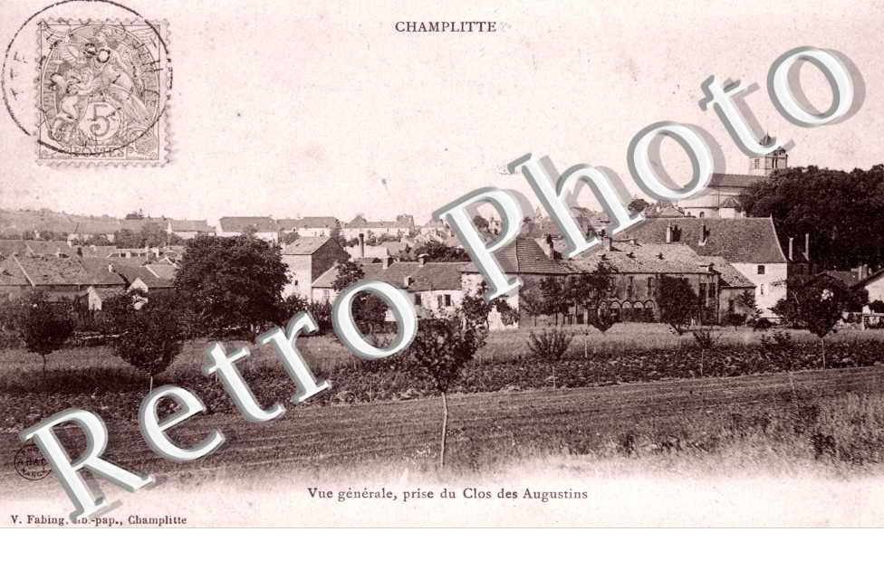 vue generale prise du clos des Augustins