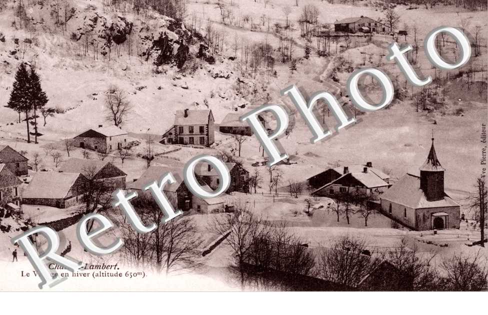 le village en hiver