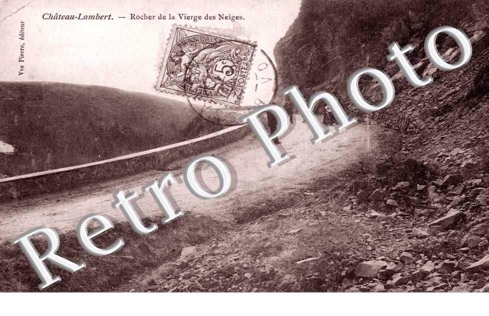 rocher de la vierge des Neiges