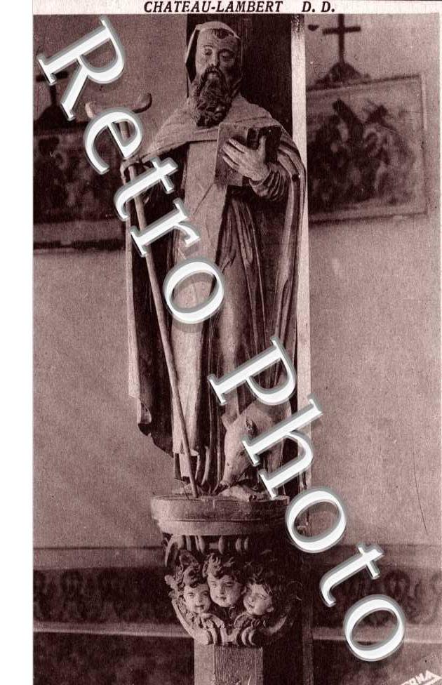 statue antique de Saint Antoine