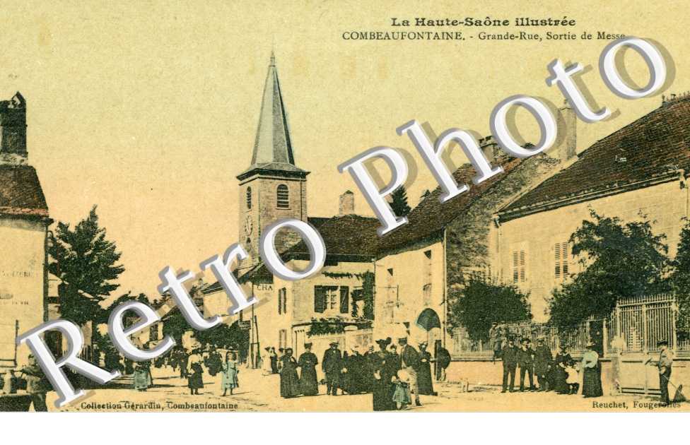 Grande rue - sortie de Messe