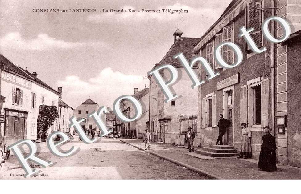 La grande rue - postes et telegraphes