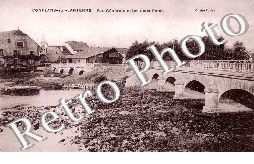 Vue generale et les Deux Ponts