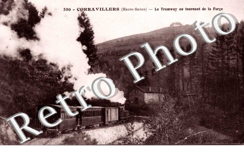 le tramway au tournant de la forge