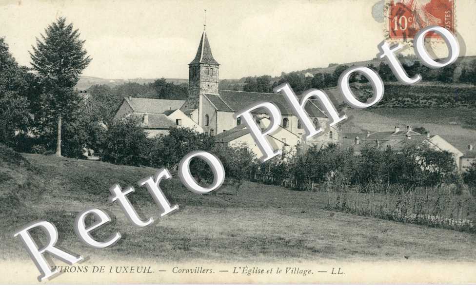 l&#039; eglise et le village
