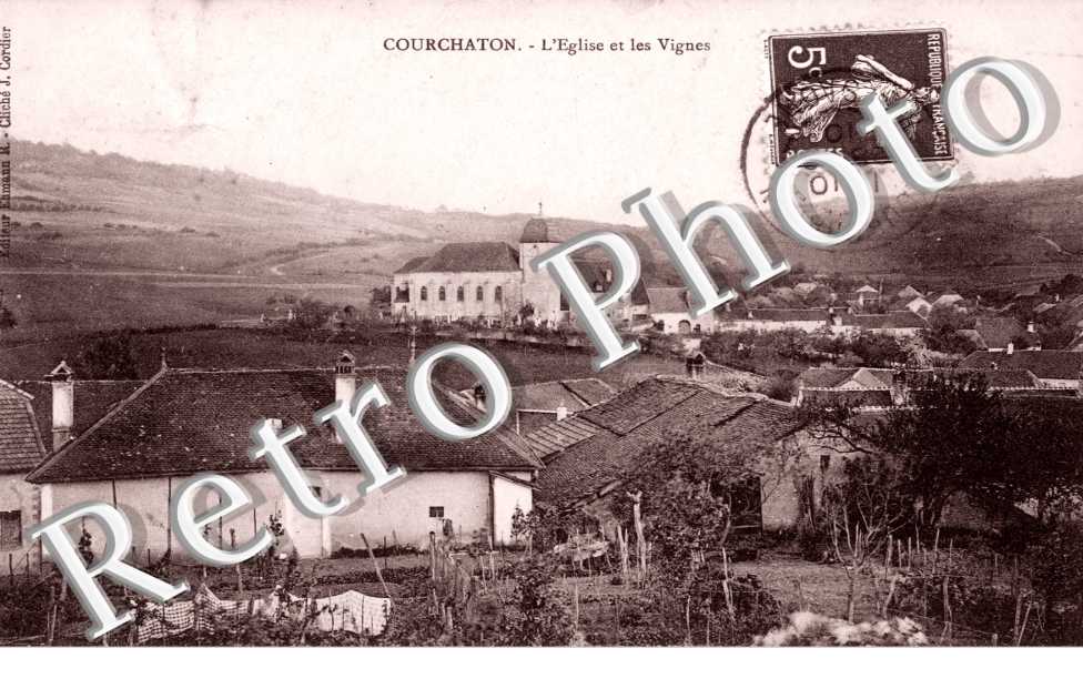 l&#039; eglise et les vignes