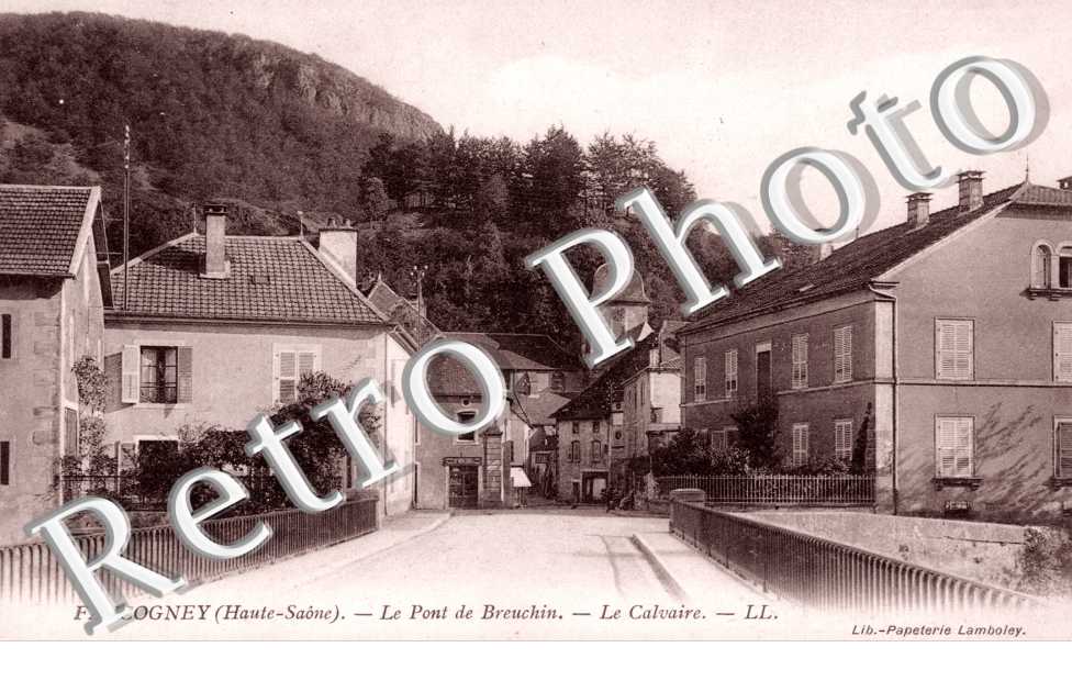 le pont de Breuchin, le calvaire