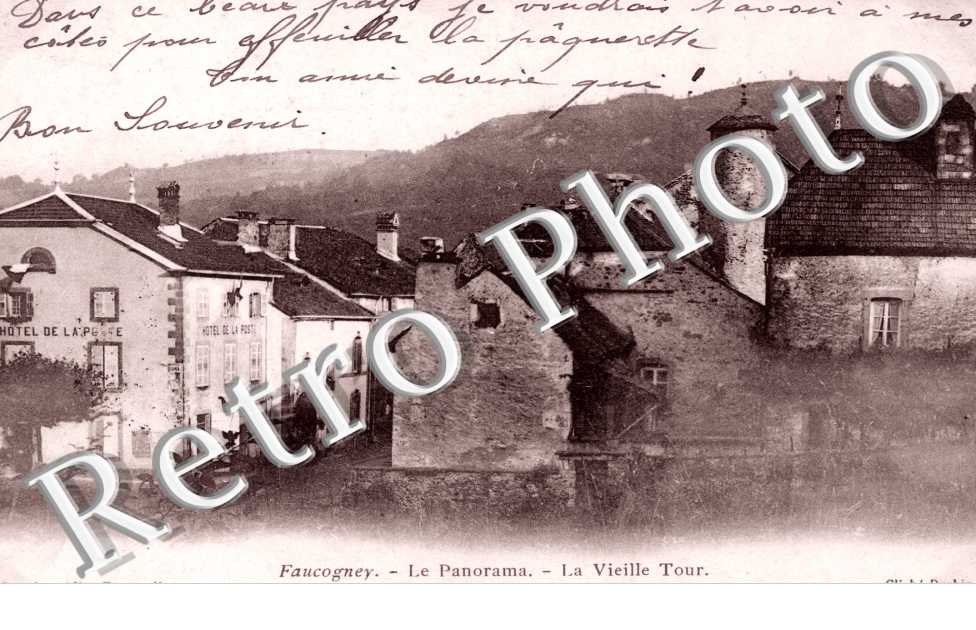 Faucogney, le Panorama, la Vieille Tour