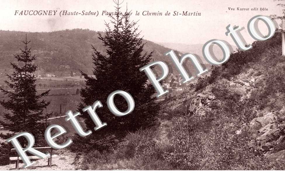 Paysage sur le Chemin de Saint Martin