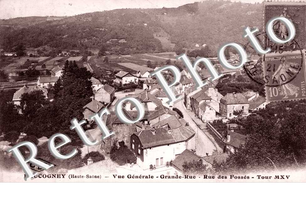 Vue generale, Grande Rue, Rue des Fosses