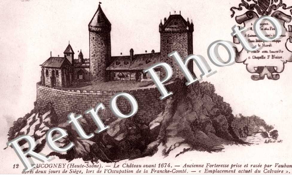 le Chateau avant 1674