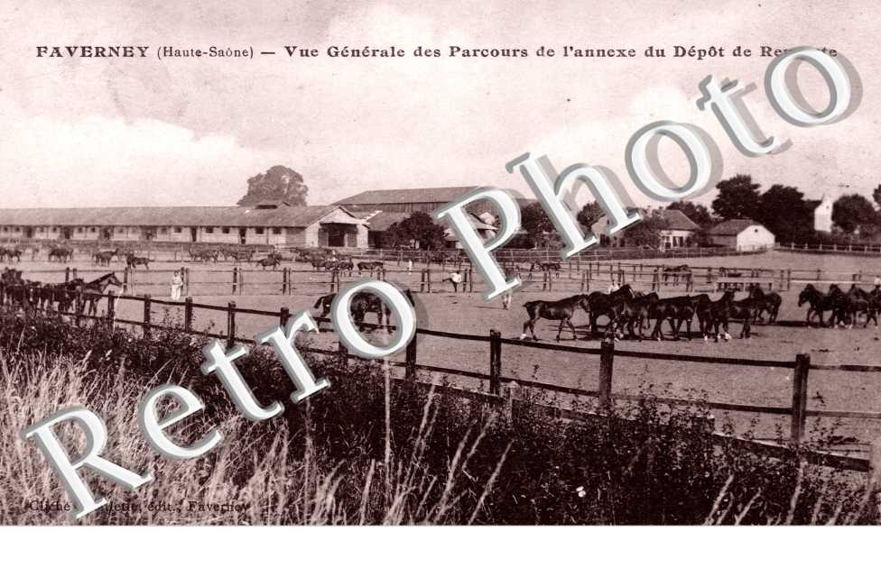 vue generale des parcours de l&#039;annexe du depot de Remonte