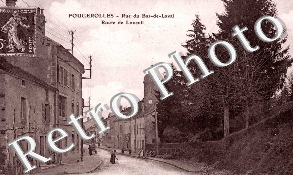 Rue du Bas de Laval, Route de Luxeuil