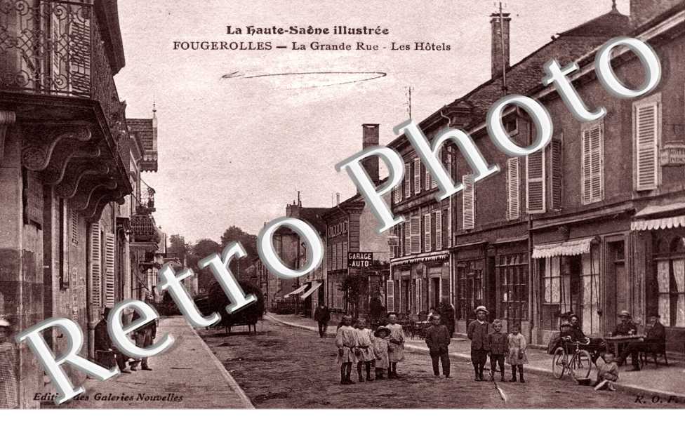 la Grande rue - les Hotels