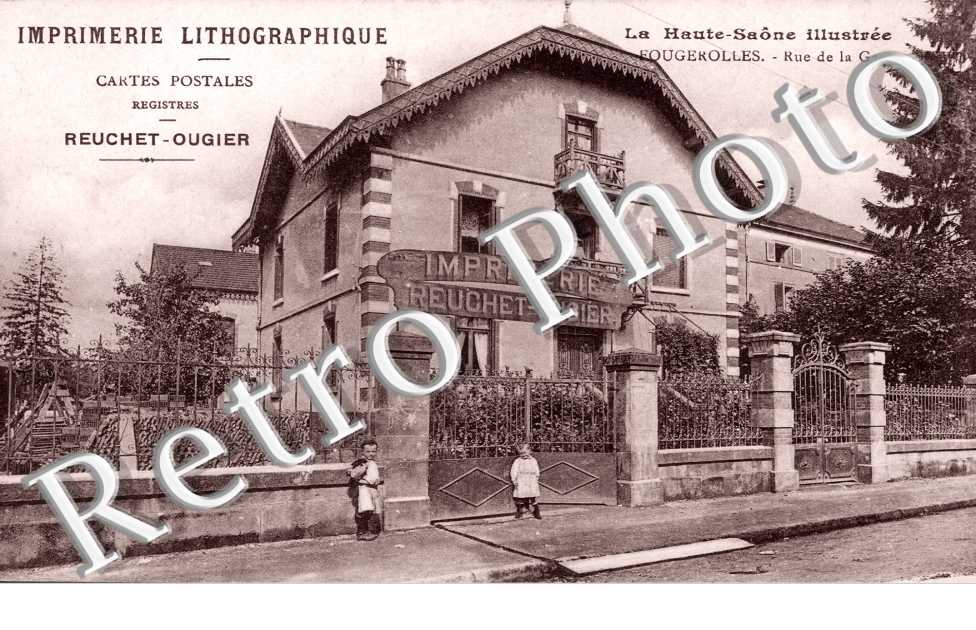 Rue de la Gare, Imprimerie Reuchet-Ougier