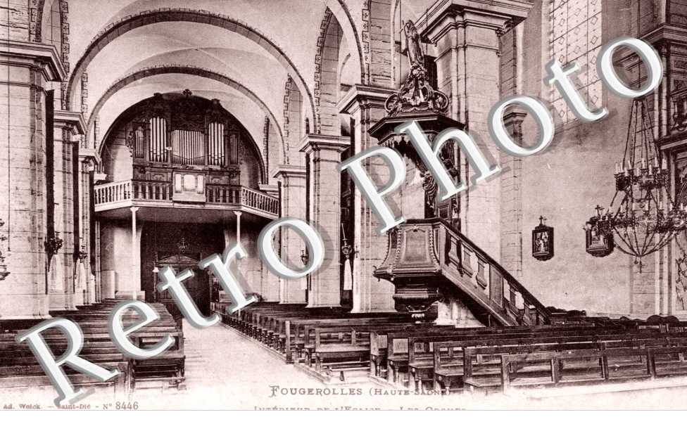 Interieur de l(Eglise - les Orgues