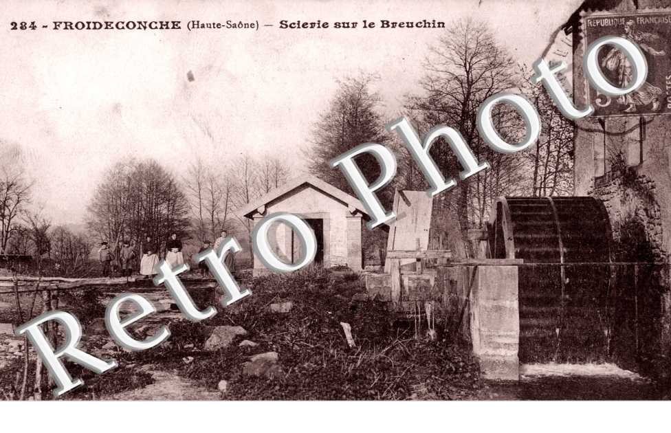 scierie sur le Breuchin