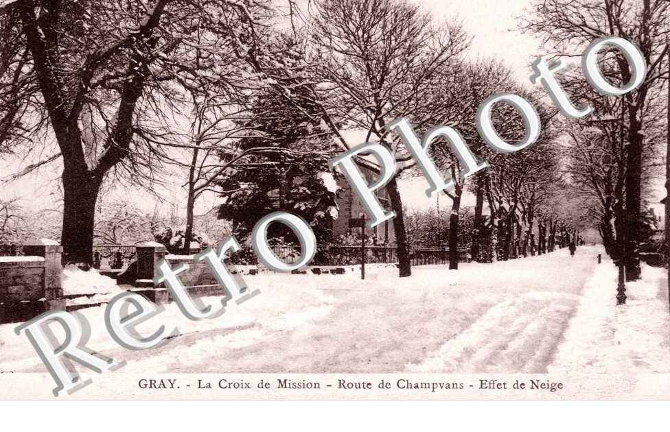 Croix de Mission, Route de Champvans