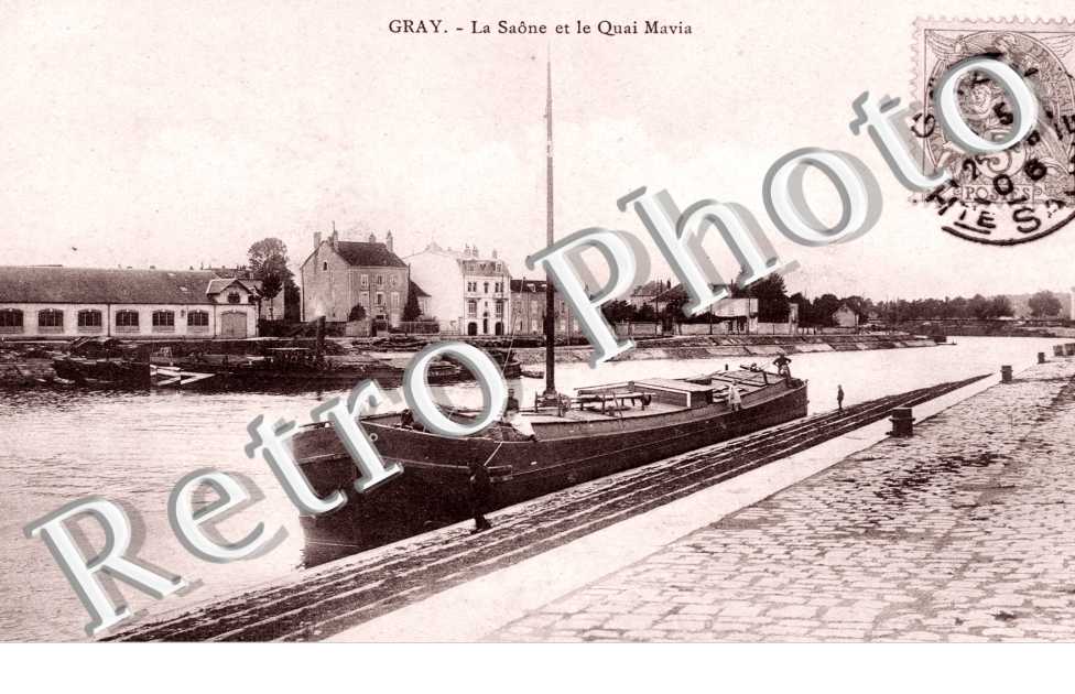 La Saone et le Quai Mavia