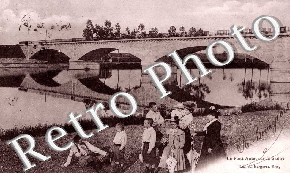 Pont Autet sur la Saone