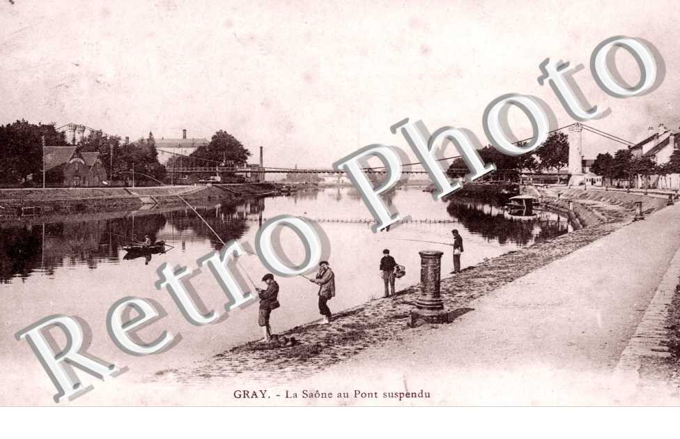 La Saone au Pont suspendu