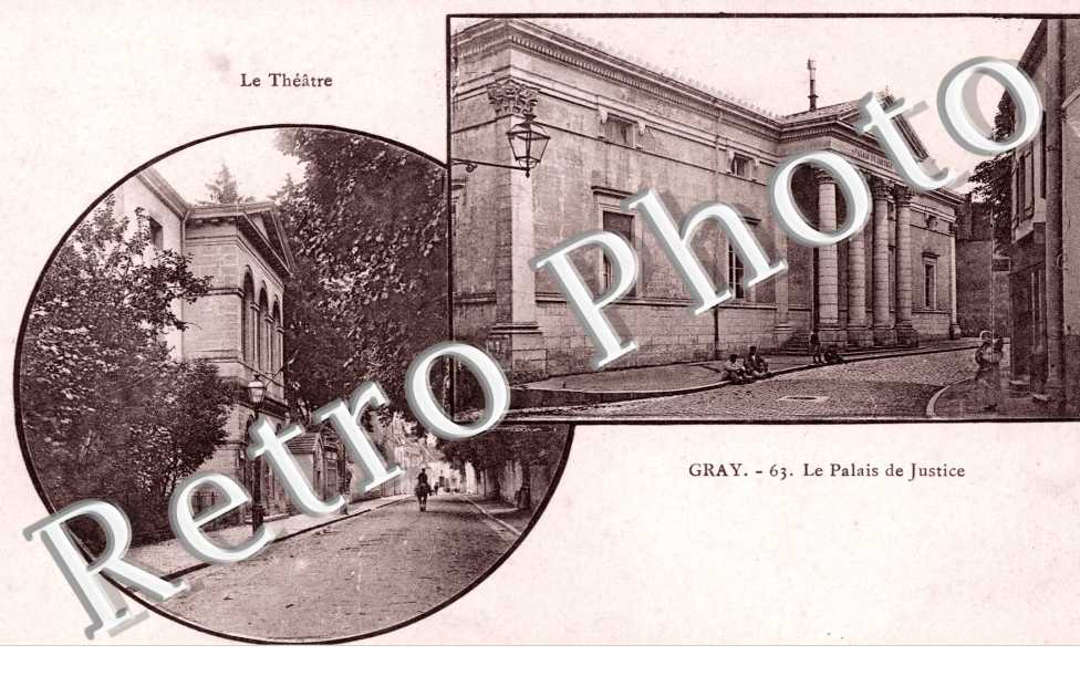 Le Theatre, le Palais de Justince