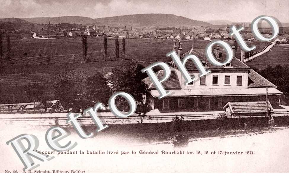 pendant la bataille livre par le general Bourbaki les 15,16 et 17 janvier 1871
