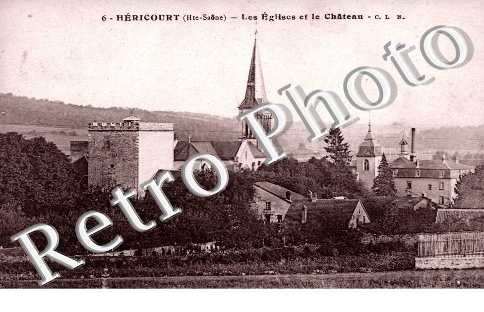 Les eglises et le chateau