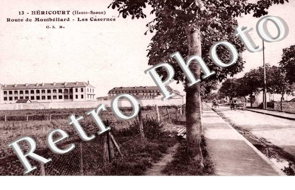 Route de Montbeliard - les casernes