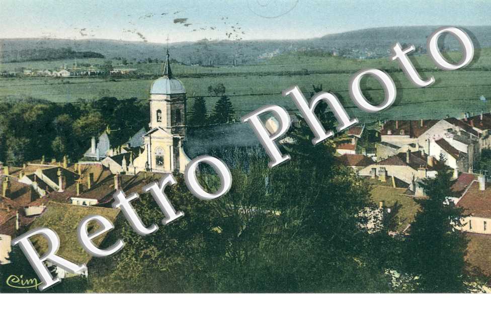 Vue generale, la Menuiserie et le Pont de Cendrecourt