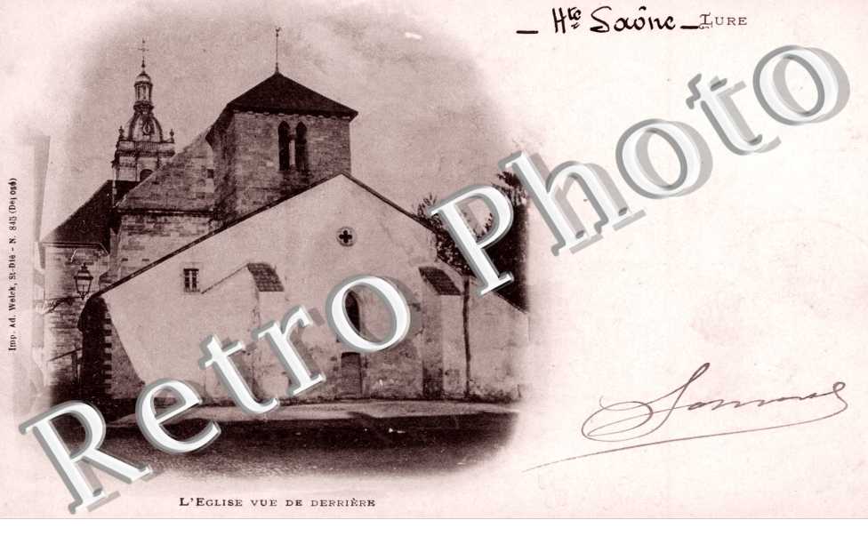 L&#039;Eglise vue de derriere