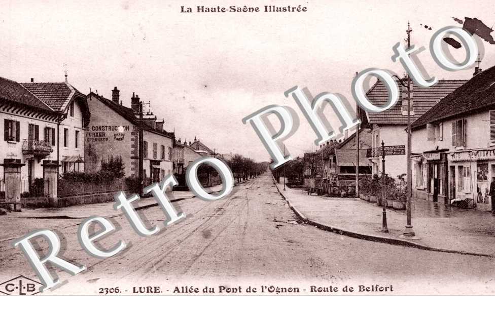 Pont de l&#039;Ognon, Route de Belfort