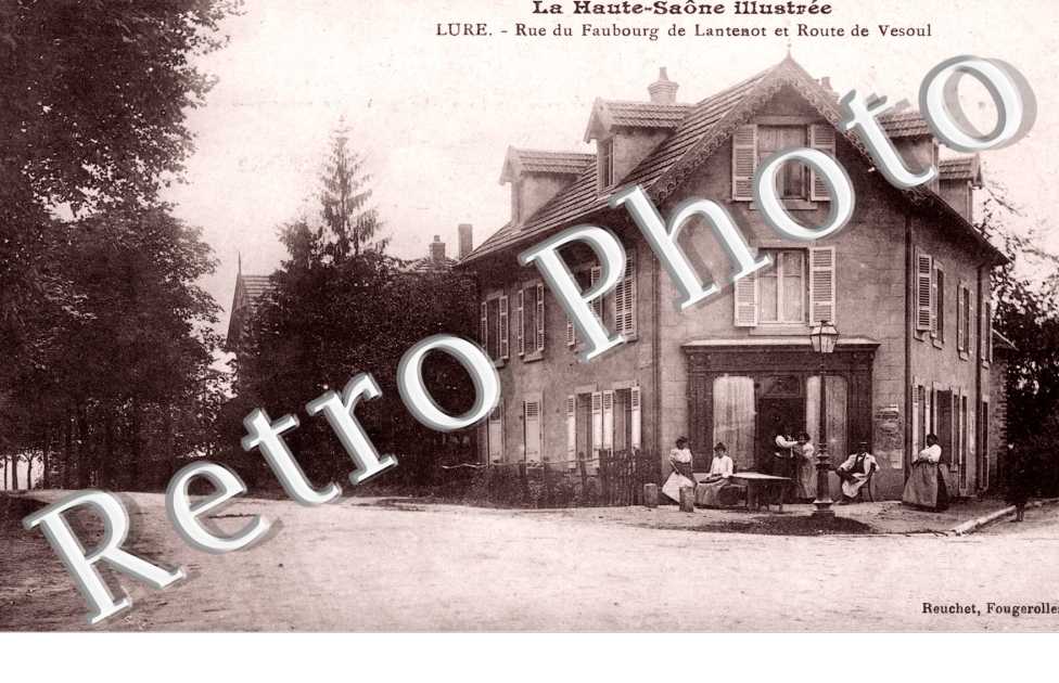 Rue du Faubourg de Lantenot et Route de Vesoul
