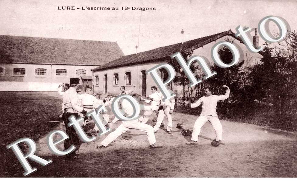 L'Escrime au 13e Dragons