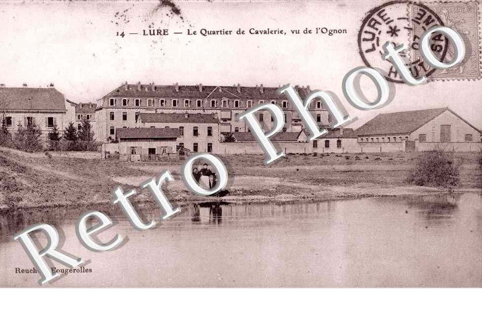 Le Quartier de Cavalerie, vu de l'Ognon