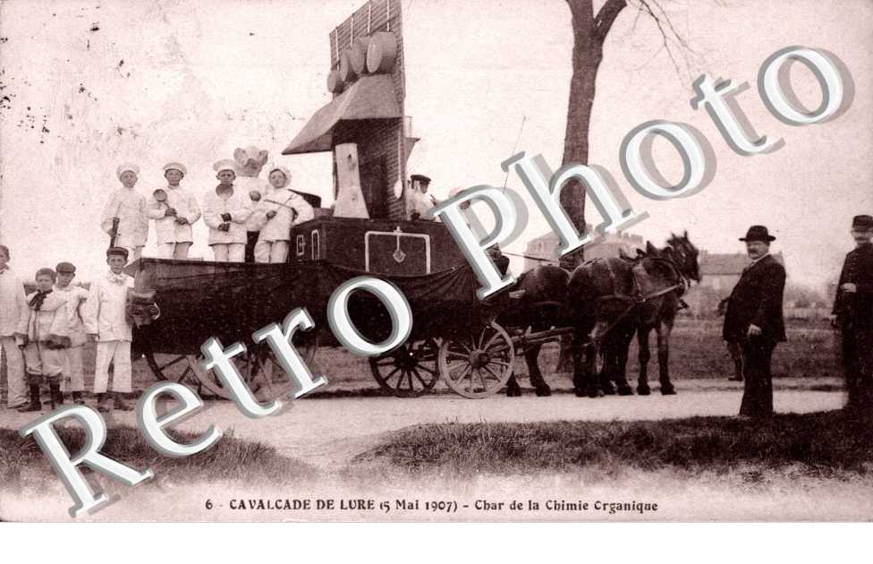 Cavalcade 5 mai 1907  Char de la Chimie Organique