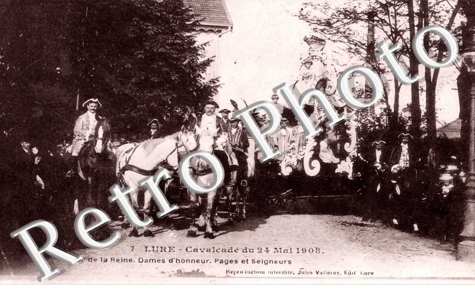 Cavalcade du 24 mai 1908   - char de la reine