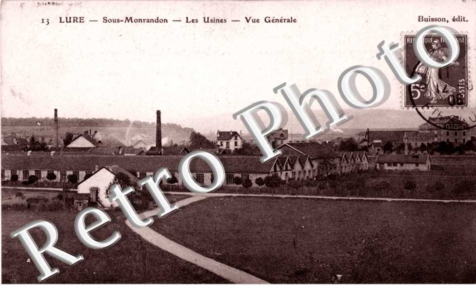 Vue generale - les usines