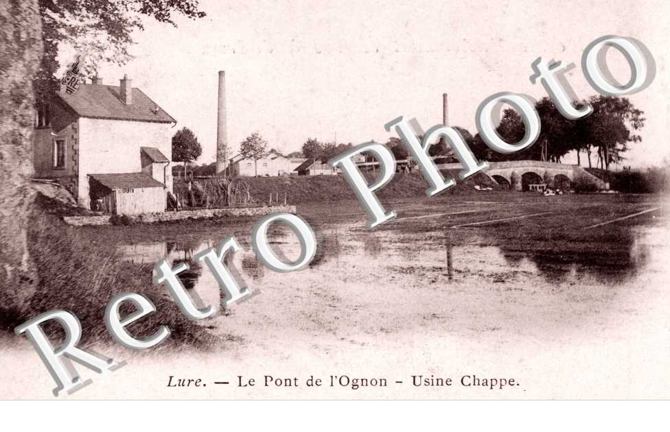 Le Pont de l&#039;Ognon, Usine Chappe