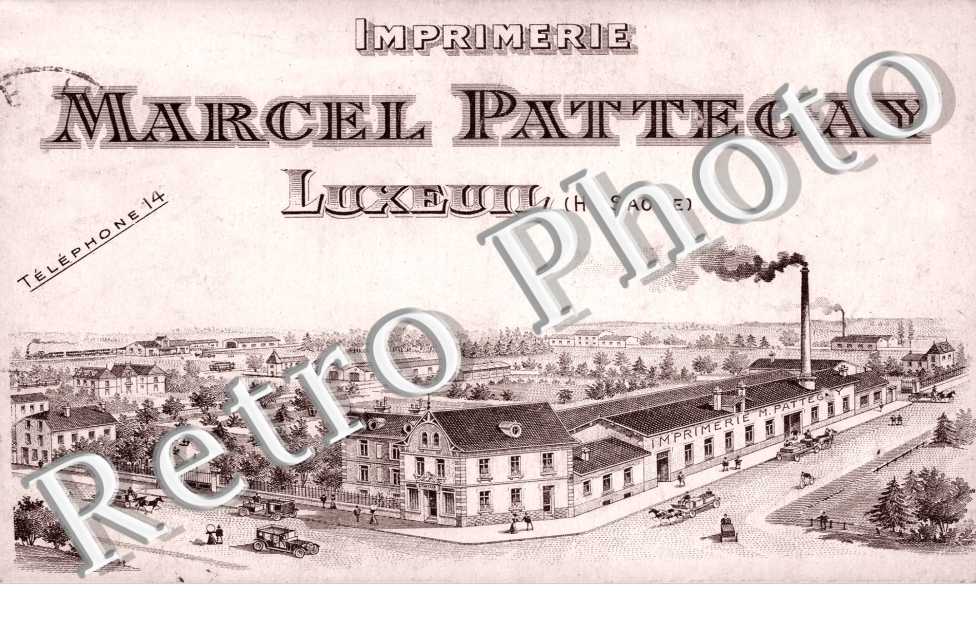 Marcel Pattegay, Imprimerie
